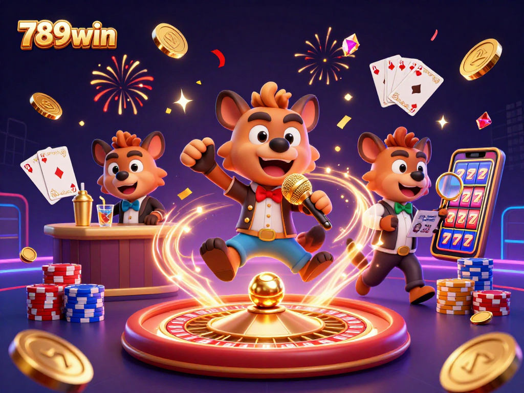 Join the laughter and excitement at 789win's vibrant casino scene filled with fun and games.