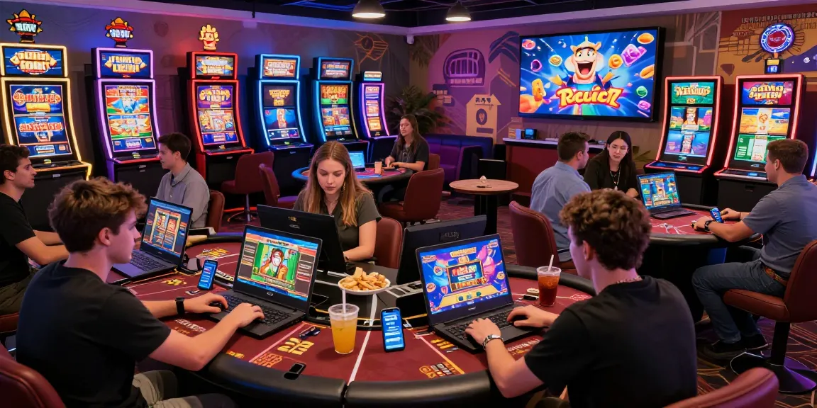 Exciting XX88 online casino gaming scene with diverse players enjoying vibrant games and promotions.