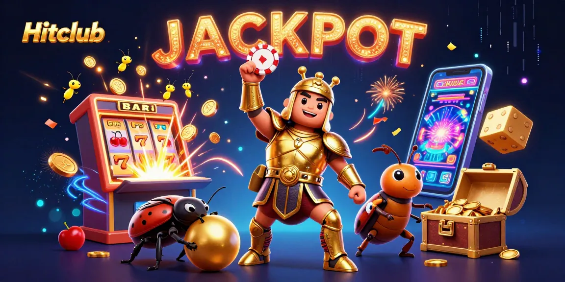 Experience Hitclub with thrilling jackpots and vibrant casino dynamics in an engaging 3D scene.