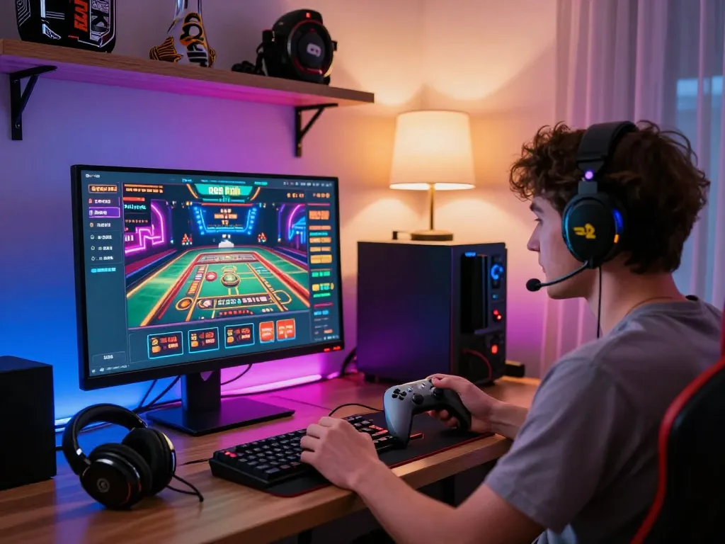 Exciting gaming moment at trang chủ o8 with a player enjoying live online gambling.