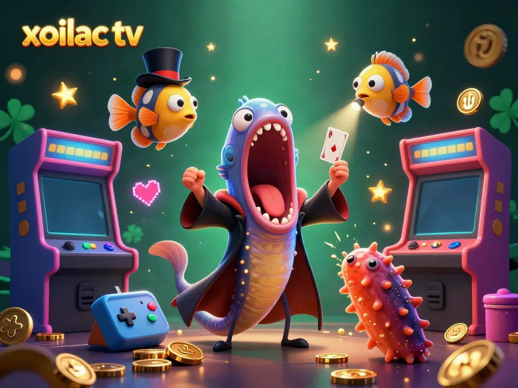 Experience exciting gameplay with xoilac tv featuring vibrant 3D elements and dynamic characters in action.