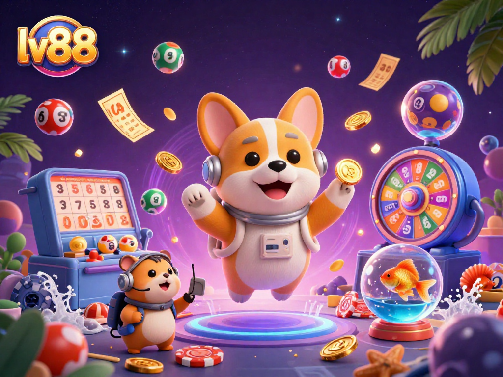 Engage with lv88’s casino immersion through dynamic space adventure featuring games and prizes.