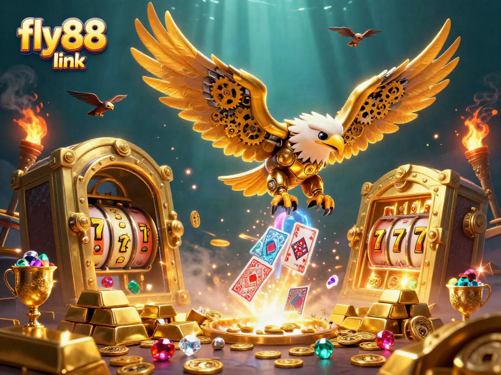Experience the thrill with the fly88 link as you dive into exciting slots with golden treasures!