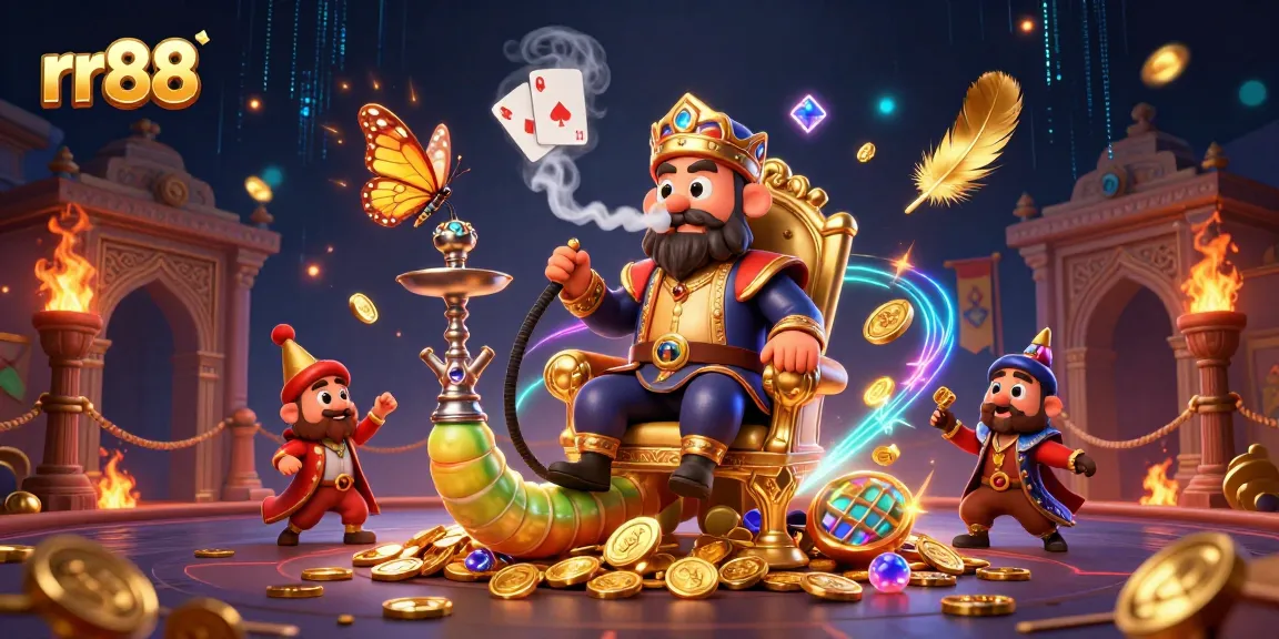Experience exciting gameplay at rr88 with a vibrant casino scene featuring rich elements and dynamic characters.
